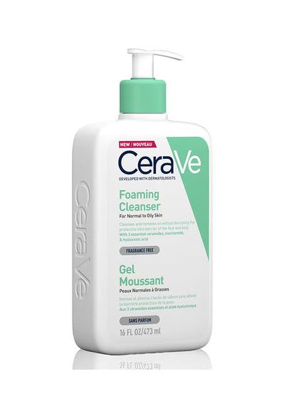 CeraVe- Foaming Cleanser For Normal To Oily Skin, 236ml