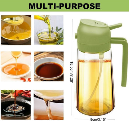 2 in 1 Olive Oil Dispenser Bottle