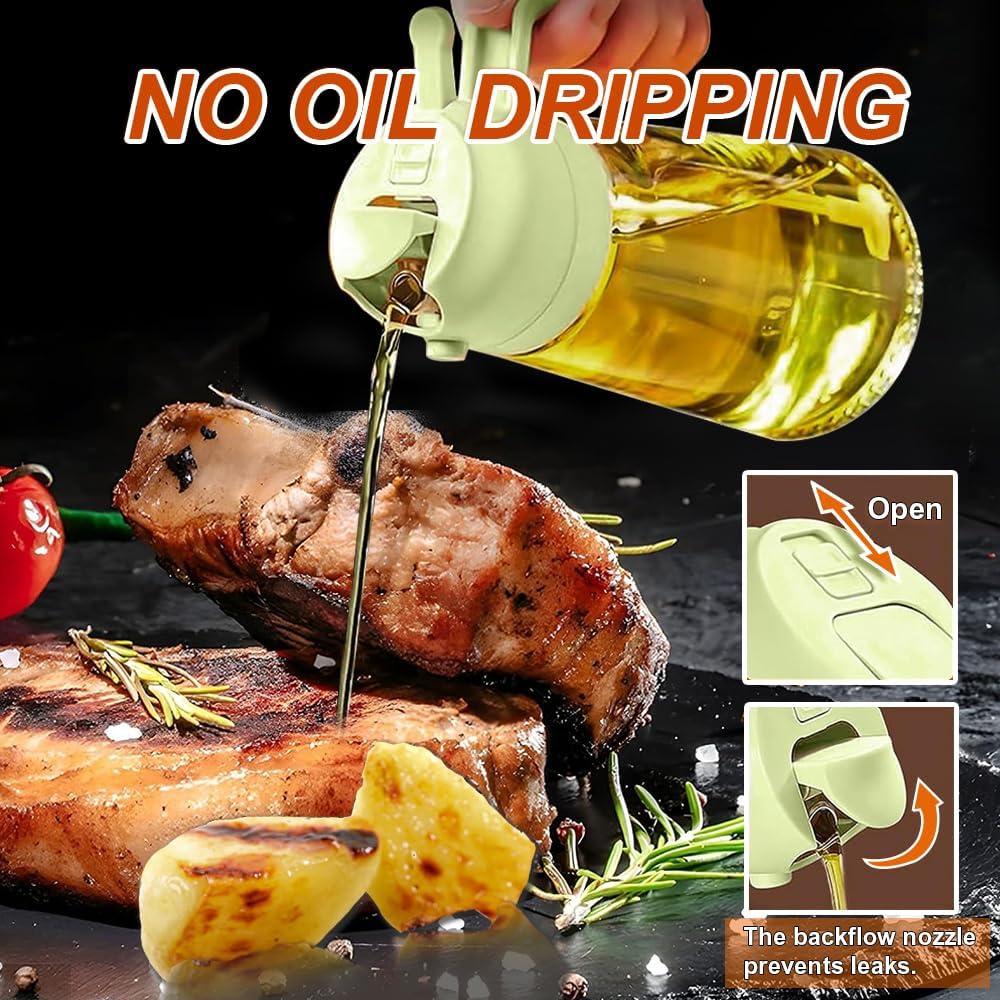2 in 1 Olive Oil Dispenser Bottle