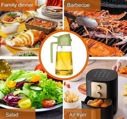 2 in 1 Olive Oil Dispenser Bottle